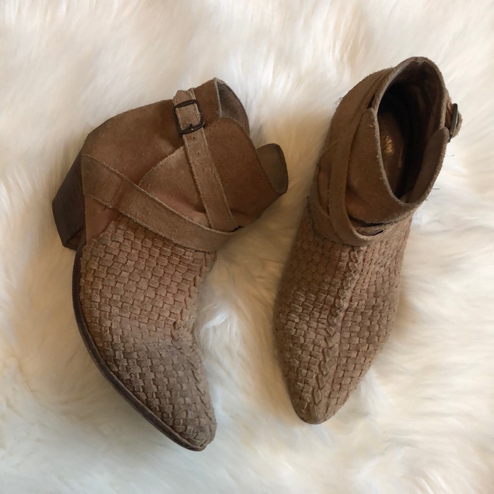 Free People leather ankle boots